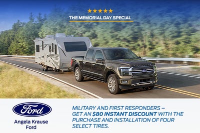 Memorial Day Military and First Responder Tire Discount