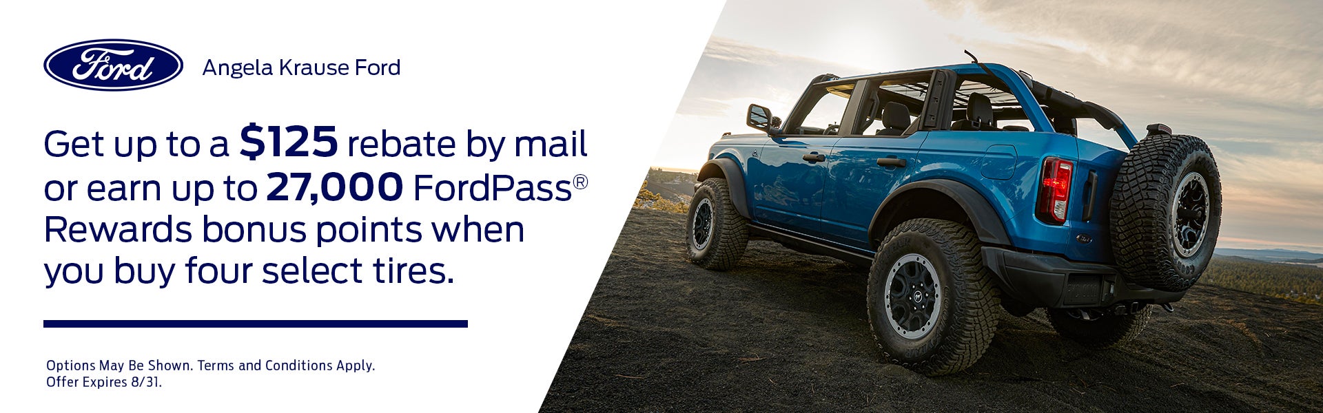 Up to $125 rebate by mail or up to 27,000 Bonus Points