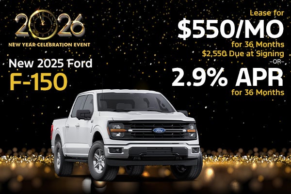 New 2025 Ford F-150