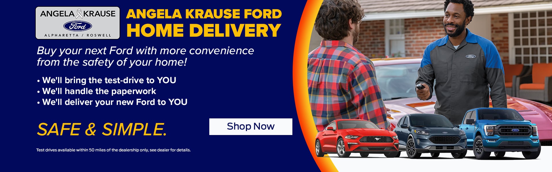 Angela Krause Ford Home Delivery in Alpharetta GA