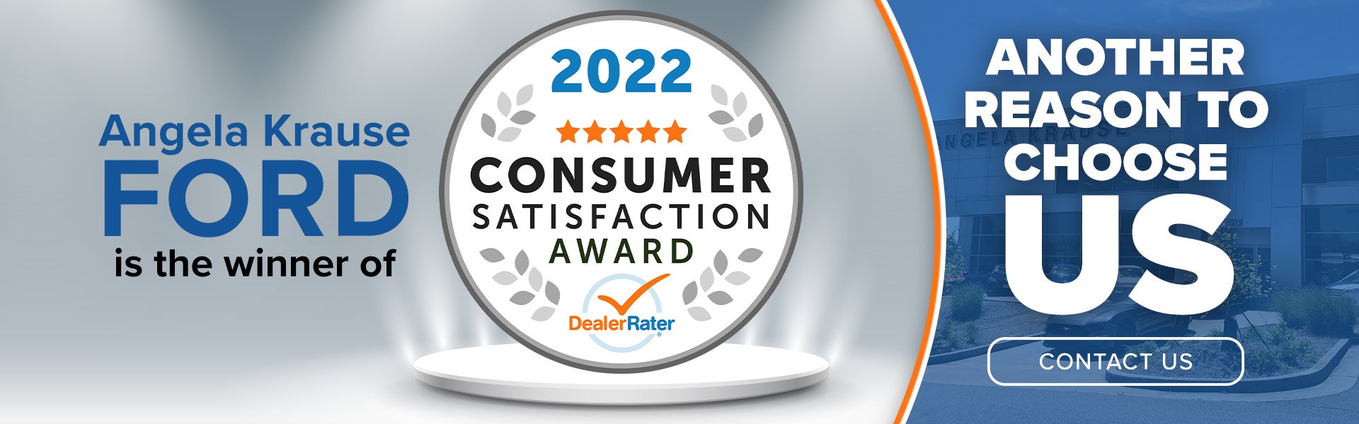 Customer Satisfaction Award at Angela Krause Ford 