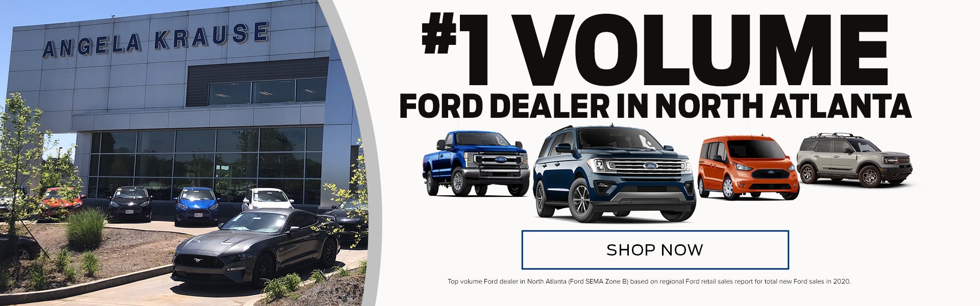 #1 Volume Ford Dealer in North Atlanta