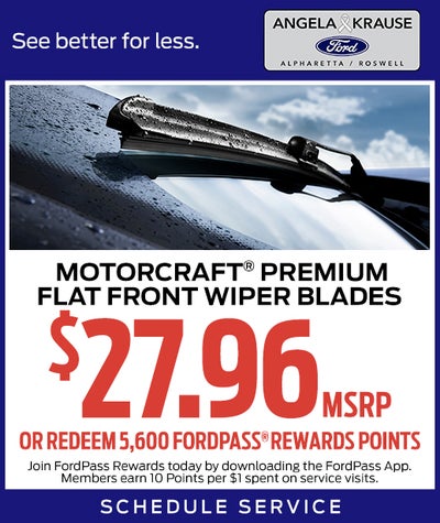 Motorcraft® Premium Flat Front Wiper Blades